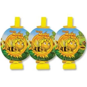 Язычок-гудок с карточкой "Пчелка Майя" 8 шт.