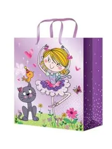 Пакет подарочный M/ППК-4392 18*23*10 см.