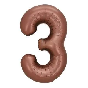 32" Цифра "3" Шоколад / Китай 26043