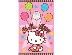 Скатерть "Hello Kittу" 140 см*260 см.