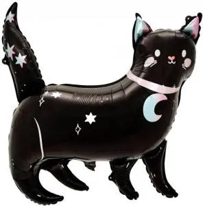 38" Звездная кошка, черная / Китай 24563
