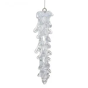 Подвеска Сосулька 15 см 519742