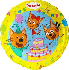 18" Три Кота, Сладкий день / Китай 401020