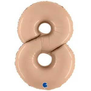 Цифра "8" -  Сатин Nude /Grabo 1207-4678