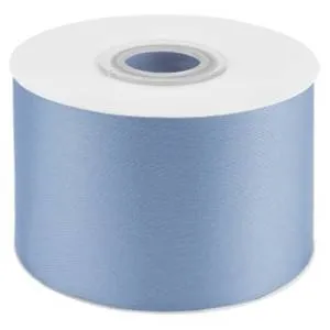 Лента атлас нежно-голубой 50 мм*22,85 м