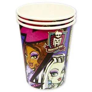 Стаканы "Monster High" 250 мл 8шт