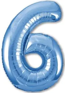 Цифра 6 - 40" Slim Синий (Россия) / 756430/1207-5027