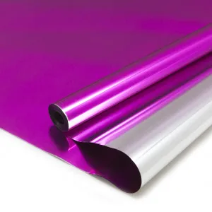 Упак.пленка Цветной металл, Малиновый 0.6*10.3 м/П356