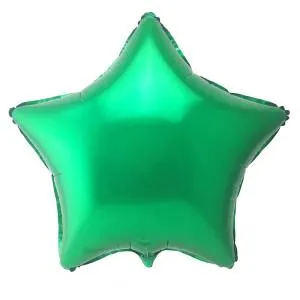 Звезда зеленая 18" (Китай)