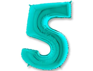 Цифра "5" -  Тиффани /Grabo                     