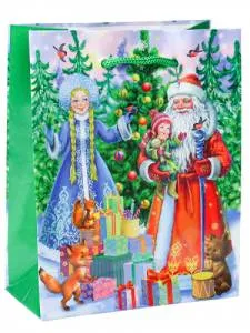 Пакет подарочный ПКП-6093 11,5*14,5*6 см с глянц. ламинацией 