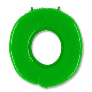 Цифра "0" -  Яркий лайм /Grabo                     