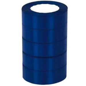 Лента атлас темно-синий 25 мм*22,85 м / 88017578