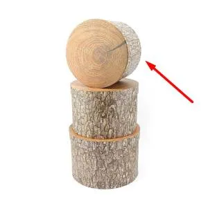 Коробка 19200-МВ Дерево Цилиндр 21-21-14