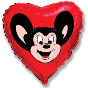 МИНИ Сердце Майти Маус чёрный