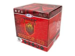 Золотой лев 1,2" 36 залпов