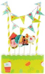 Декор-комплект д/торта Забавная ферма