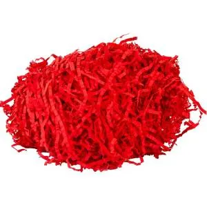 Наполнитель бумажный красный 50гр 1507-1854