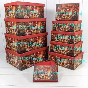 Коробка 25*18*10.5 см "Новый Год"-2688