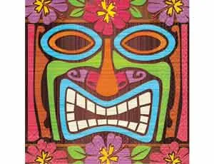 Салфетки бумажные "Гавайи Тотем" 33 см. 16 шт.