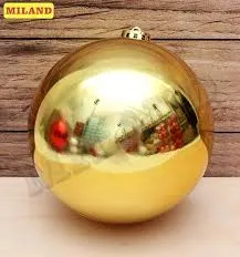 Набор шаров "Праздничное настроение" 10 см, 2 шт. ЗОЛОТОЙ