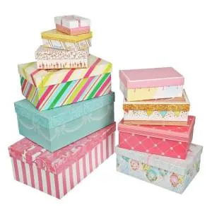 Коробка 14*8.4*4.5 см "Яркий микс"