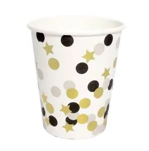 Стаканы "Конфетти"ассорти 260 мл / 6 шт./1707358