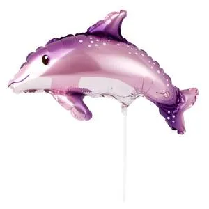 МИНИ Дельфин милый, розовый / 1206-1556