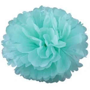 Помпон из бумаги 16 см. (мята)