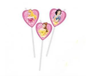 Трубочка д/коктеля "Принцессы Дворец" 6шт.                         