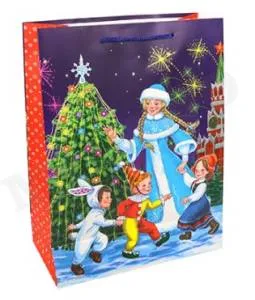 Пакет подарочный ПКП-8913 32,4*44,5*10,2 см с мат. ламинацией 