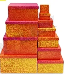 Коробка 14*14*7 см "Переливы"