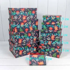 Коробка 16,8*10,8*6,5 см "Новый Год"-2624