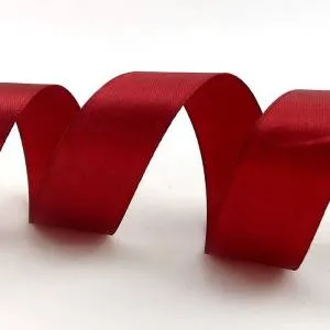 Лента атлас темно-бордовый 50мм*22,85м