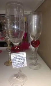 Бокалы свадебные в ассортименте №2