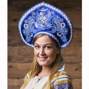 Кокошник "Гжель птица" 2998169