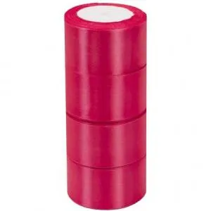 Лента атлас коралловый 50 мм*22,85 м/ 88002053