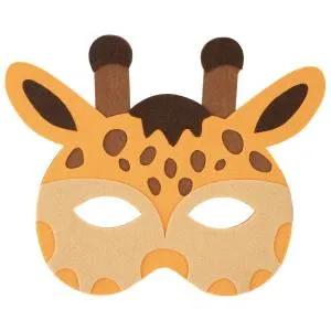 Маска "Жираф" из фетра / 6233502