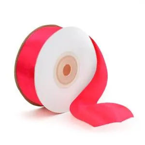 Лента атлас винный 25 мм*22,85м