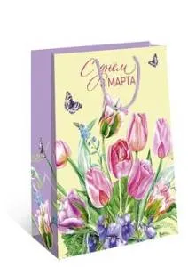 Пакет подарочный 18*22,3*10 см /  0292.982