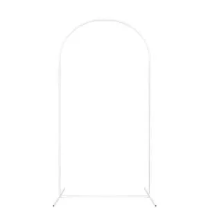 Арка для шаров 1*1,8 м. полукруглая металл, белая / 6233788