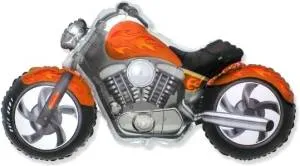 Мотоцикл оранжевый / Flexmetal