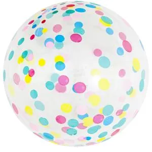 Bubble Deco 18" Разноцветное конфетти (Китай) / 550119