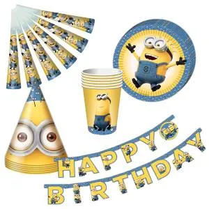 Набор "Миньоны"(сервировка),25 предметов