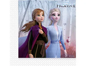 Салфетки бумажные "Холодное сердце II ЭКО" 33 см, 20 шт./1502-4520