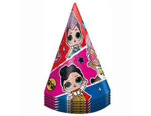 Колпак "Кукла ЛОЛ Диско" / 6 шт 1501-5347