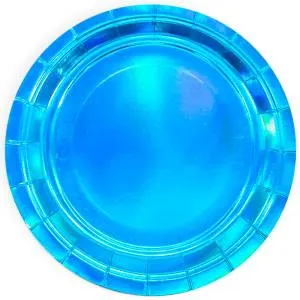 Тарелка  "Лазурный, голография" 7", 6 шт./625045