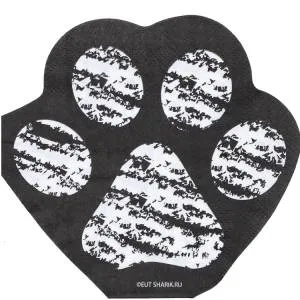 Салфетки бумажные фигурные "Котики" 25 см, 12 шт 1502-4559