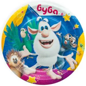 Тарелки "Буба" 7", 6 шт./318475/РР