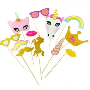 Набор фотобутафории "Единорог" (12 предметов)